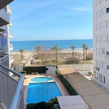 Monela Front Beach Solo Familias Playa de Gandia Bagian luar foto